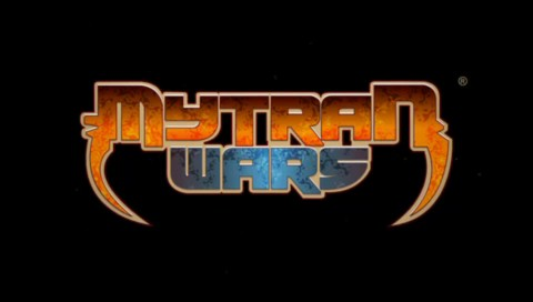 Mytran Wars title screen for PSP